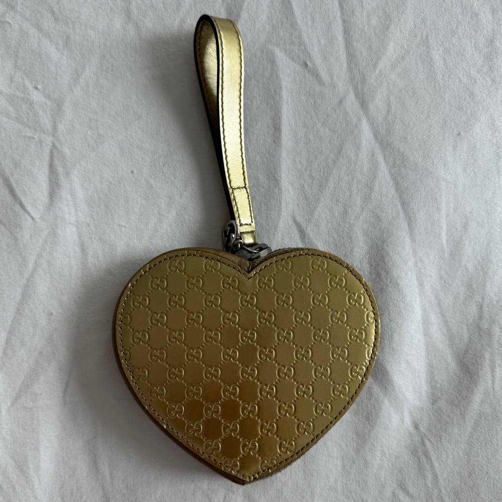GOLD GUCCI COIN WALLET